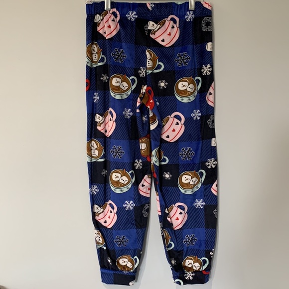 Cocoa Marshmallow pajama pants women's size Medium - Picture 6 of 7